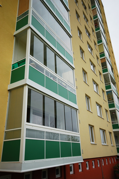Bezrámové zasklení AluVista