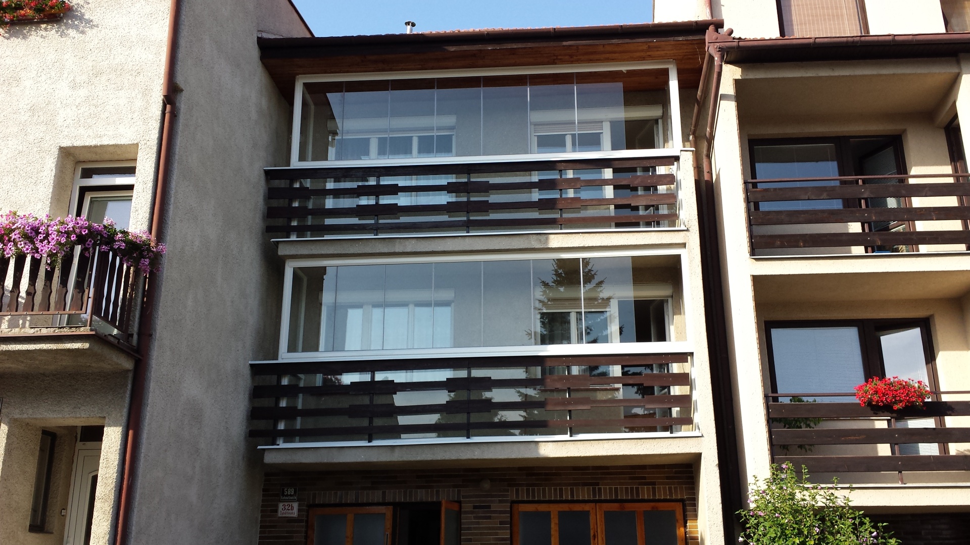 Bezrámové zasklení AluVista