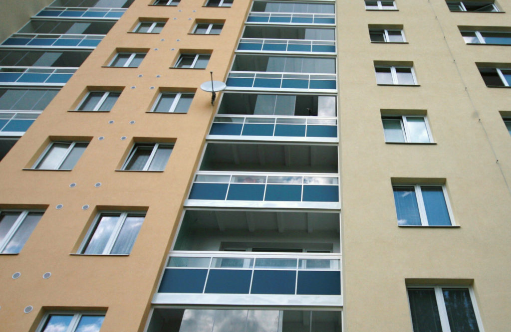 Hliníkové zábradlí pro lodžii