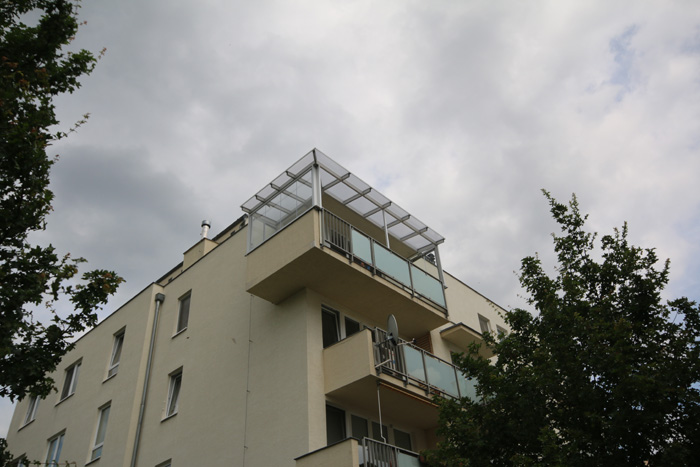Bezrámové zasklení AluVista
