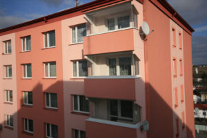 JIHLAVA, S.K.Neumanna - zasklení systémem OPTIMI