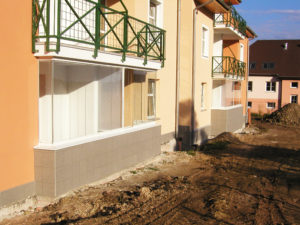 CABAL zasklívání lodžií