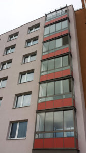 CABAL zasklívání lodžií