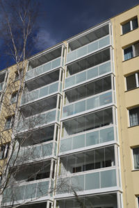 CABAL zasklívání lodžií