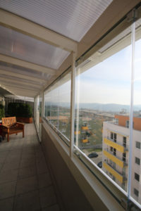 CABAL zasklívání lodžií