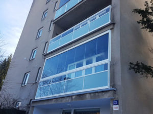 CABAL zasklívání lodžií