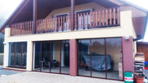 CABAL - zasklení altánu