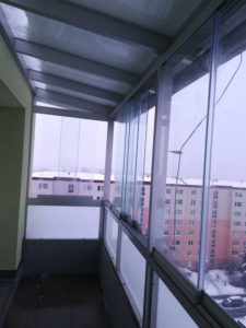 bezrámové zasklení AluFlexi