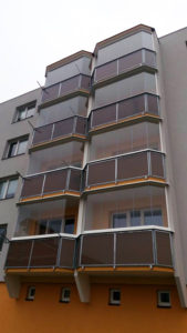 zasklívání lodžií Cabal