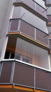 zasklívání lodžií Cabal