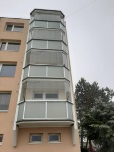 CABAL bezrámové zasklení OPTIMI