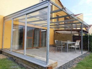 zastřešení a zasklení rámovým systémem ALUCOMBI, CABAL MORAVIA s.r.o.