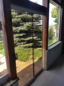 CABAL Moravia s.r.o., zasklení terasy bezrámovým systémem AluFlexi